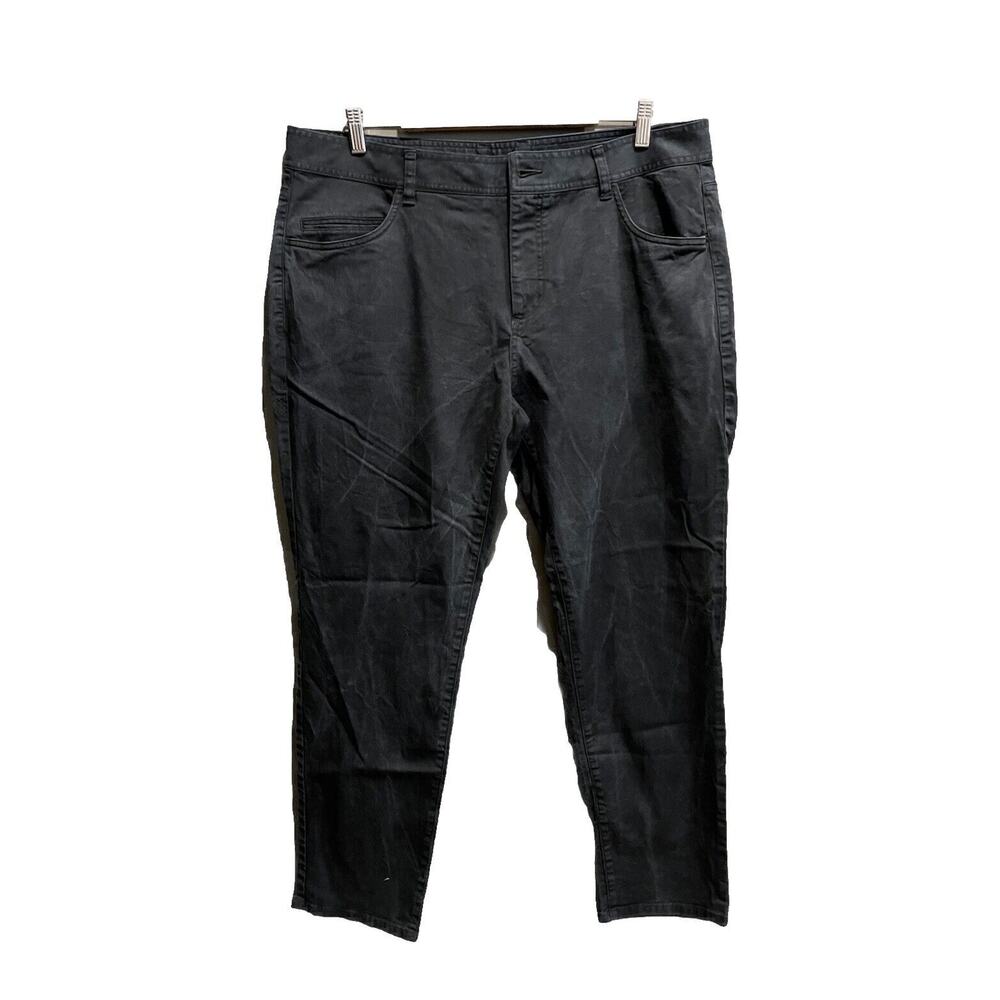 Rhone Everyday Twill 5-Pocket Black Slim Fit‎ Men's Pants Jeans Size 38